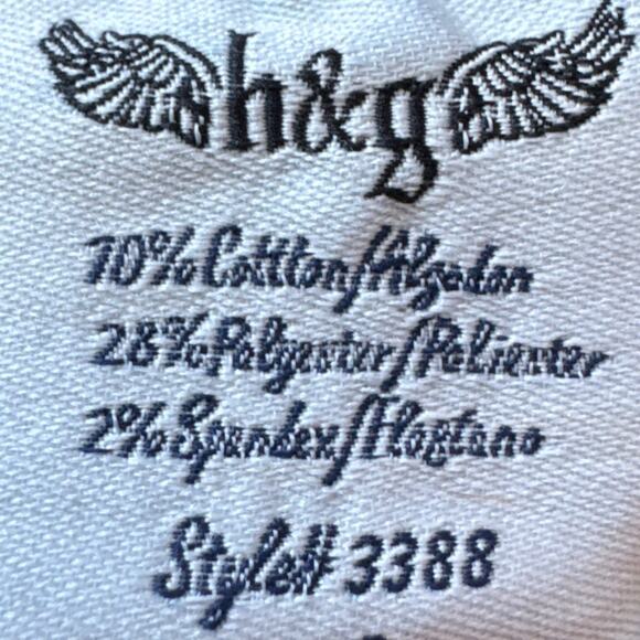 Y2K Low Rise Denim Shorts H & G Three Button Zip Closure Vintage Denim - Picture 8 of 10